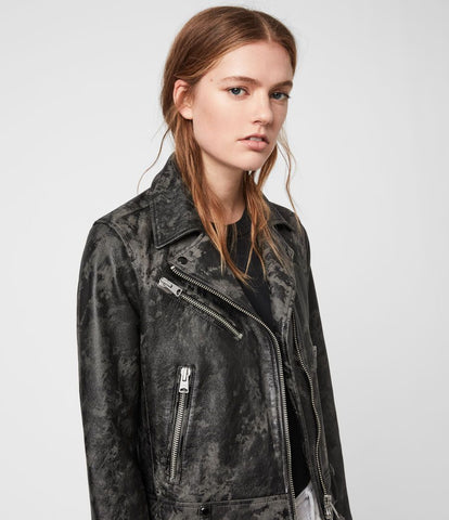 ALLSAINTS DRURY LEATHER BIKER JACKET