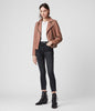 ALLSAINTS DALBY LEATHER BIKER JACKET