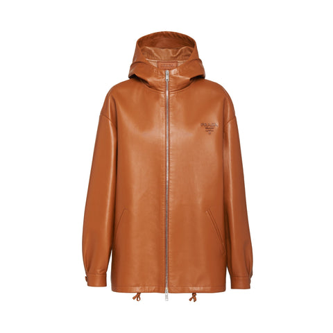 PRADA Double nappa leather jacket