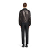 PRADA Reversible nappa leather and nylon bomber jacket