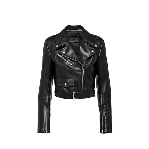 PRADA Nappa leather biker jacket