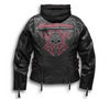 HARLEY DAVIDSON Women's Scroll Skull 3-in-1 Leather Jacket