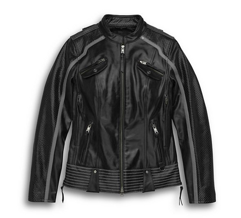 HARLEY DAVIDSON Women's Hairpin Leather Jacket