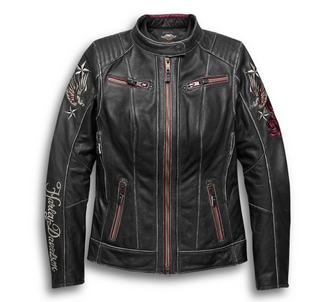 HARLEY DAVIDSON Women's Cant Leather Jacket