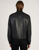 DUNHILL  LEATHER BOMBER JACKET