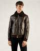 DUNHILL SHEARLING AVIATOR LEATHER JACKET