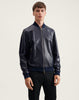 DUNHILL  LEATHER BOMBER JACKET